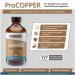 Ionic Copper Drops 30 PPM Premium Bioavailable Liquid Copper Supplement for General Wellness & Trace Mineral Support Amber Glass Bottle with Dropper 4 fl oz 4 Fl Oz (Pack of 1) - Buy Online on GoSupps.com