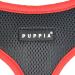 Puppia Soft Harness II - Comfortable & Adjustable Dog Harness for Small & Medium Dogs - Gray M - Buy Online on GoSupps.com