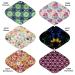 6 Pack 12 Heavy Flow Charcoal Bamboo Mama Cloth/Menstrual Pads - Choose from 17 Designs - Buy Online on GoSupps.com
