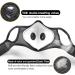 UTOTEBAG Breathable Face Mask with Valves for Men and Women - Black | Ideal for Workout, Exercise, and Gym Training - Buy Online on GoSupps.com