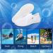 Spesoul Water Sports Shoes - Quick Dry Barefoot Aqua Shoes for Beach, Pool, Surf, Yoga - White Mesh, 8 Women/6.5 Men - Buy Online on GoSupps.com