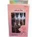 Fat-catz-copy-catz 24x Full Coverage Smooth Matte Stiletto pointed False Fake salon Nails Makeup (24x Matte Black Nails) - Buy Online on GoSupps.com