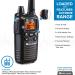 Midland LXT600VP3 FRS Two-Way Radio - 30 Mile Range Walkie Talkie 121 Privacy Codes NOAA Weather Alert - 2 Pack, Black - Buy Online on GoSupps.com