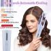 Automatic Hair Curler 1.25 Inch Hair Curling Wands with 4 Temps with 4 Temperatures Automatic Curling Iron for Short Hair Purple - Buy Online on GoSupps.com