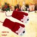 BEISIJIA Toddler Kids Winter Knitted Mittens | Cute Cartoon Gloves | Full Finger Mittens with String | Navy Blue+Red | Ages 1-4 - Buy Online on GoSupps.com