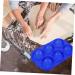 Cabilock Silicone Mold 6 Pcs Six Egg Mold Silicone Molds Capacillos para Cupcake Easter Egg Shaped Molds Chocolate Mold 22.2X12.7CMx3pcs Bluex3pcs - Buy Online on GoSupps.com
