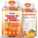 2Packs Vitamin D3 K2 Gummies for Adults, Sugar-Free Vitamin D3 5000IU + K2(MK-7) 200mcg Supplement with Vitamin B Complex & Vitamin C E Supports Bone, Muscle, Teeth & Immune, Vegan, Gluten Free 120 Count