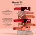 MCoBeauty - Sheer Tint Lip Balm Clear Transparent Formula - Hydrating Gloss Balm with Jojoba Seed Oil - Helps Nourish Lips and Adds a Glossy Tint - Lip Care Stocking Stuffers - Buy Online on GoSupps.com