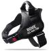 Pawpawify dog harnesses against pulling with a personalized name and telephone number hard-wearing prevents tug pulling or choking for training and walking XS Chest 17-22in black