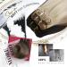 Moresoo Human Hair Weft Extensions 24 Inch Dark Brown Ombre to Caramel Blonde Double Weft - 100g/Pack - Sew in Real Hair Extensions #4/27/4 - Buy Online on GoSupps.com