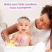 Buy Baby Bath Sponge & Extra Soft Cradle Bonnet Brush - 6 Pack Silicone Massage Combs | International Shipping Available - Buy Online on GoSupps.com