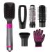 VOCOSTE Hot Air Brush 5 in 1 Hair Dryer Brush Detachable Hair Curler Straightener Comb Hot Air Blow Dryer Brush Comb Set with Heat Protective Glove