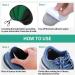 Sibba 8 Pairs Heel Grips - Anti-Blister Shoe Pads with Strong Sticky Backing for Comfort & Protection - Black, Nude, Grey - Buy Online on GoSupps.com