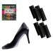 High heel heel protector black (pack of 4) Queen of the Night Black 6 cm