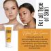 Turmeric Facial Cleanser - Natural Anti-Aging Exfoliating Formula for Acne Scars Age Spots & Sun Damage - 5 OZ Nourishing Glow - Buy Online on GoSupps.com