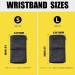 Sports Wrist Bag with Zipper for Running Jogging Walking & Yoga - Durable Black | International Shipping Available - Buy Online on GoSupps.com