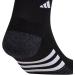 adidas Men's Cushioned 3.0 Quarter Socks - 3-Pack, Large, Black/Onix Grey/White - Buy Online on GoSupps.com