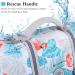 Vivaglory Ripstop Dog Rescue Vest for Small & Medium Dogs - Enhanced Buoyancy & Visibility Leaf Blue XL (78-96cm) - Buy Online on GoSupps.com