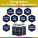 Living Stones Complete Mineral Supplement with Zinc Calcium Magnesium Selenium Trace Minerals No Added Iron with MSM (Organic Sulfur) and Shilajit Premium Absorption (30-Day Supply - 180 Caps) - Buy Online on GoSupps.com