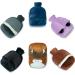 Heated Foot Warmer Hot Water Bottle Purple - Women's Foot Muff for Cold Feet Arthritis Pain Relief | Things2KeepUWarm - Buy Online on GoSupps.com