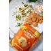 Hippie Snacks Gluten Free Non-GMO Almond Crisps Cheezy Chive 70 Gram Pack of 4 - Buy Online on GoSupps.com