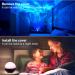 Galaxy Projector Night Light with White Noise, Colorful Lights, Bluetooth Music Speaker and Remote Control - Perfect for Bedroom, Party, Kids Gifts - Black - Buy Online on GoSupps.com