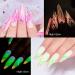 Glow in the Dark Spider Gel Nail Art - 6 Colors Luminous Drawing Gel for DIY Manicure | UV LED Soak Off Elastic Line Painting Gel with Brushes - Buy Online on GoSupps.com