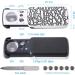 JARLINK LED Slide-Out Jewelers Loupe  10X 20X 30X Illuminated Multi-Power Jewelers Eye Loop Magnifier with UV Black Light for Gems  Jewelry  Coins  Stamps  etc Silver - Buy Online on GoSupps.com