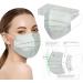 50pc Stylish Bronzing Reflective 3 Ply Disposable_Face_Mask for Men Women Use - Buy Online on GoSupps.com