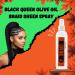 Black Queen Olive Oil Braid Sheen Spray for Locs Dreadlocks Twists Braids Cornrows 4C Hair - Moisturizing Refreshing - Made in the USA (pack of 1 8 oz) - Buy Online on GoSupps.com
