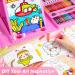 Soucolor 283 Piece Art Supplies Drawing Set with Easel, Pads, Coloring Book - Ideal Arts and Crafts Gift for Kids and Beginners - Pink Case - Buy Online on GoSupps.com