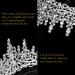 COCIDE Silver Crystal Queen Crown for Women - Rhinestone Princess Tiara for Wedding, Prom, Halloween - Bridal Hair Accessories - Buy Online on GoSupps.com