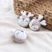 Handmade Crochet Baby Pacifier Chain - Infant Accessories & Gift for Newborn Girls | Safe Bite Ring Toy Ornaments - Buy Online on GoSupps.com