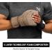 Hayabusa T3 LX Leather Boxing Gloves - 16oz Brown - Men and Women Training Sparring Heavy Bag Mitt Work - Buy Online on GoSupps.com