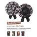 YANIBEST Silk Bonnet for Sleeping - Double Layer Satin Sleep Cap for Curly Natural Hair - Large Black Floral - Buy Online on GoSupps.com