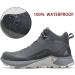 HUMTTO Men's Waterproof Hiking Boots - Lightweight & Breathable Ankle Boots for Trekking - Size 9.5 Grey - Buy Online on GoSupps.com