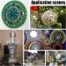 260g Clear Triangle Glass Mirror Tiles - Mini Decorative Mosaic Tiles for Crafts & Jewelry Making - Buy Online on GoSupps.com