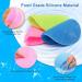 6PCS Round Silicone Sponges Halalili Silicone Scrubber for Dishes Food-Grade Multipurpose Silicone Sponge for Kitchen Washing Dishes Pot Veggies Fruit Shower Rub for Pet - Buy Online on GoSupps.com
