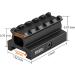 Feyachi RM26 Picatinny Riser Mount - 0.75 inch, 5 Slots for Red Dot Sight - Buy Online on GoSupps.com