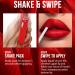 Matte Liquid Lipstick for Women | Longwear Waterproof Lipcolor - Highly Pigmented No-Budge Lip Gloss (02# Cheeky - Buy Online on GoSupps.com