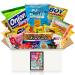 Asian sweets box with over 30 snacks - Asia Candy Mix with chips chocolate crackers and cookies from Korea Taiwan Japan China Thailand India and much more.- Tasting box specialties from Asia
