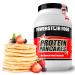 Protein Pancakes |1000g |Low carb pancake mixture |Low Fat |Only 1.7% sugar & 1.2% fat |Full 41.1g protein p.p.|Delicious taste |Perfect as breakfast & in between (sweet 1000g can) sweet 1 kg (1 Pack)