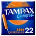 Tampax Compak Super Plus 22 stamp with plastic applicator