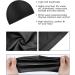 Boao 6-Piece Skull Caps Helmet Liner Set - Men Women's Sweat-Wicking Running & Cycling Hats - Black XL - Buy Online on GoSupps.com