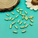 120pcs Gold Brass Screw Twist Clasps | Cord End Caps Barrel Screw Clasps for DIY Jewelry Making - Buy Online on GoSupps.com