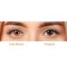 Charmiga Brown Bronze Contact Lenses - Monthly Color Lenses 2 Pack with Accessories Opaque & Cute 0.00 Dioptria - Buy Online on GoSupps.com
