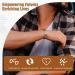 Jecanori Copper Magnetic Bracelet for Men | Classic Block Pattern | Adjustable Size Cuff Bangle with 12pcs Strong Magnets | Jewelry Gift Box Included - Buy Online on GoSupps.com