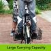 Folding Bike Basket - Removable Front & Rear Cargo Basket for Men's and Women's Mountain Bikes - Collapsible Bike Accessory - Buy Online on GoSupps.com