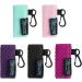 Beautyflier Chapstick Holder in Bulk - Lip Balm Sleeve Pouch for Burts Bees Chapstick & Lip Gloss Tube - Compatible with Olbas Inhaler - Assorted Colors Available - Buy Online on GoSupps.com