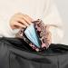 Pink Leopard Print Menstrual Cup & Pad Storage Bag - Portable Feminine Care Pouch (Color 7) - Buy Online on GoSupps.com